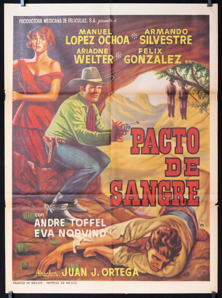 Pacto de sangre poster background