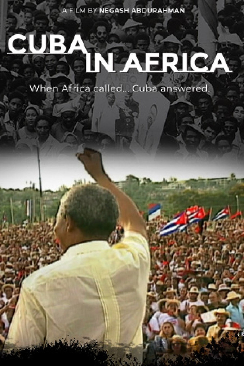 Cuba in Africa poster background