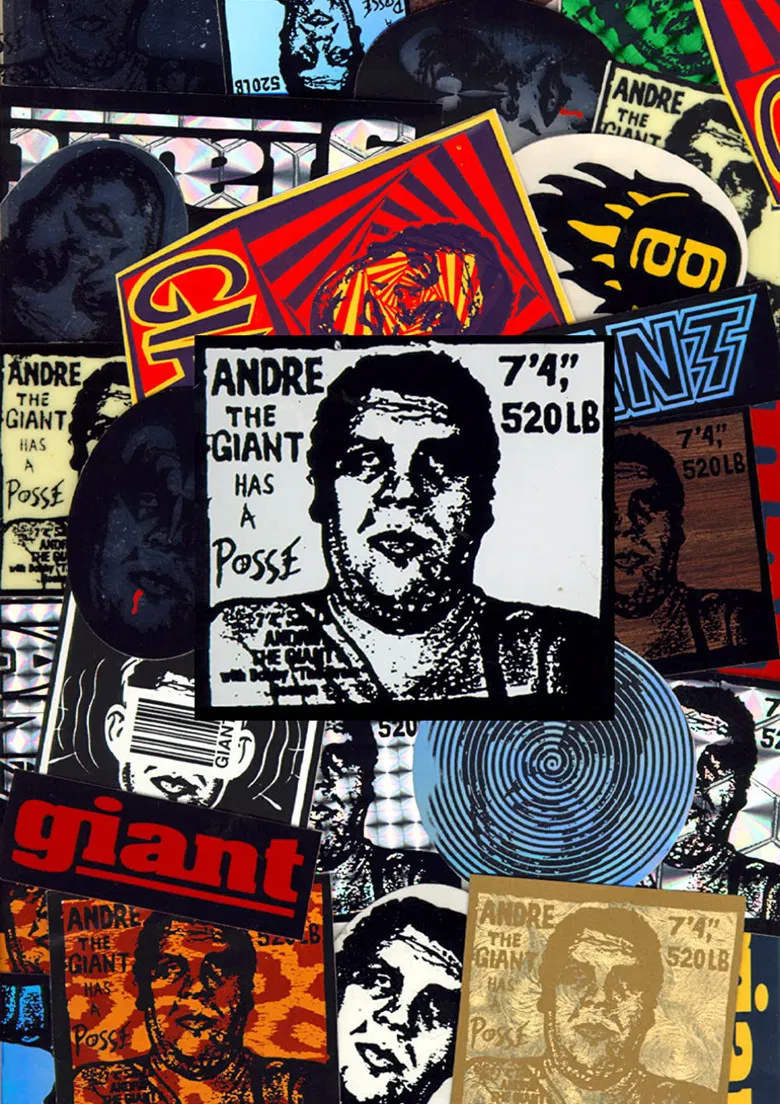 Andre the Giant Has a Posse poster background