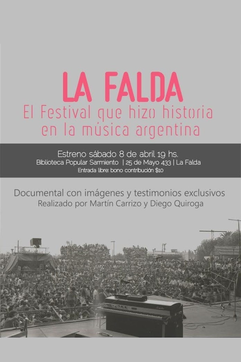 La Falda: el festival que hizo historia en la música argentina poster background