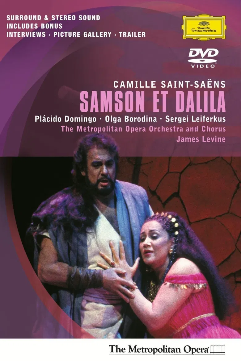 Samson et Dalila poster background