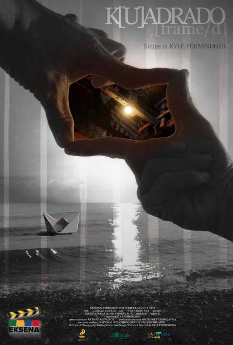 Framed poster background