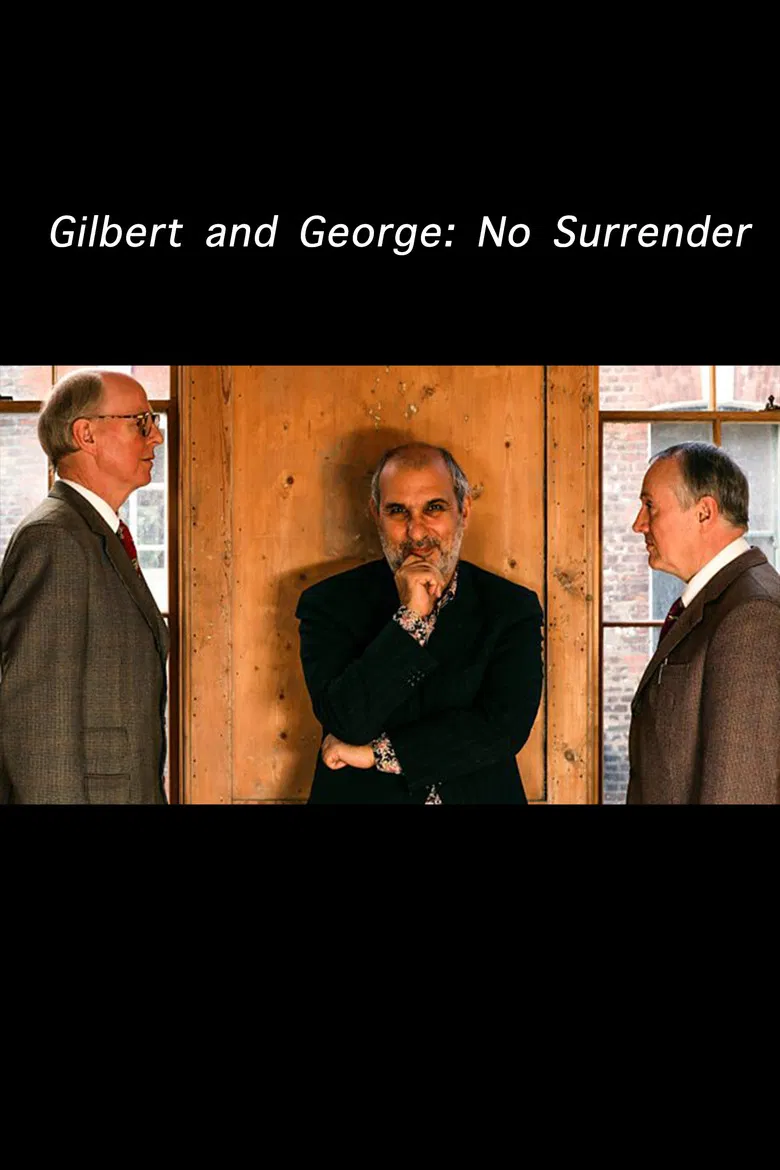 Gilbert and George: No Surrender poster background