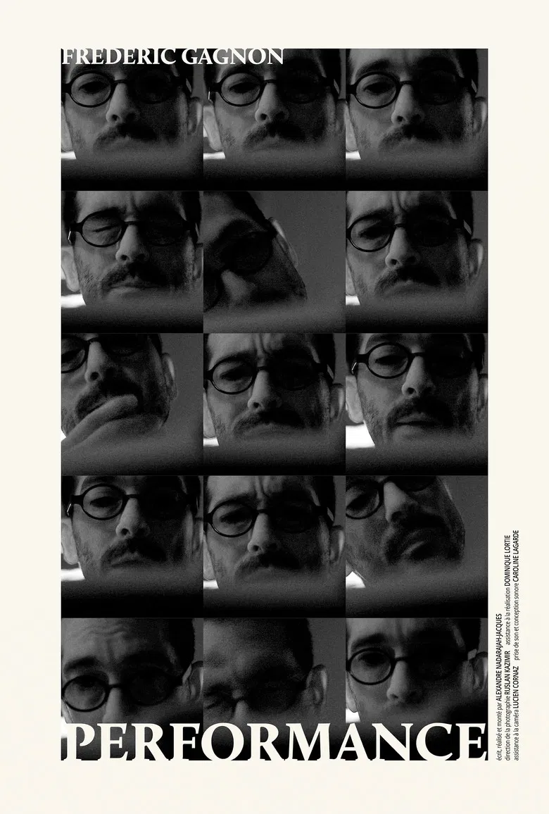 Performance poster background