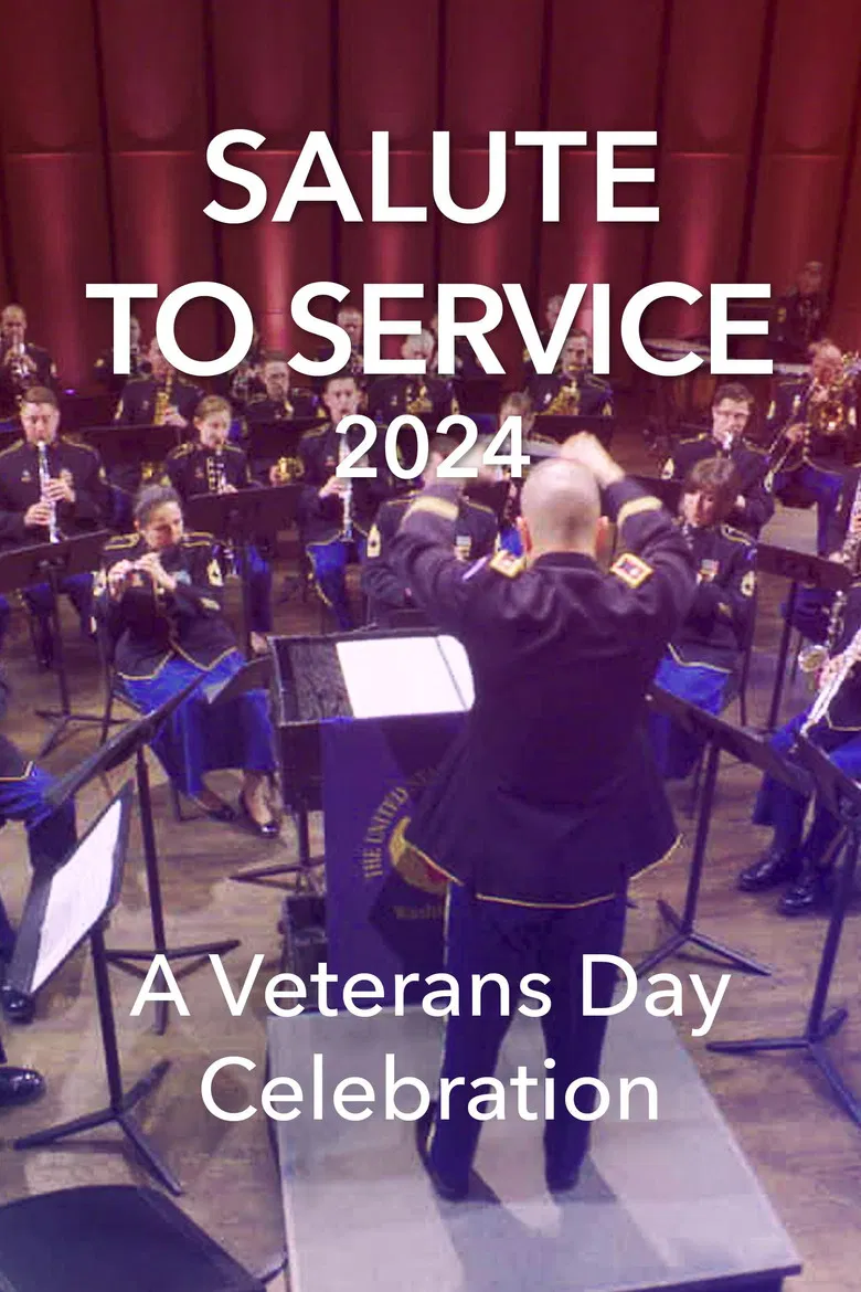 Salute to Service 2024: A Veterans Day Celebration poster background