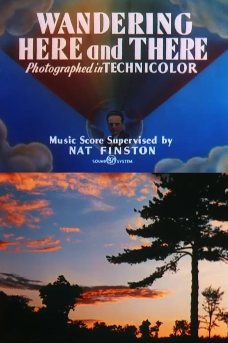 Wandering Here and There poster background