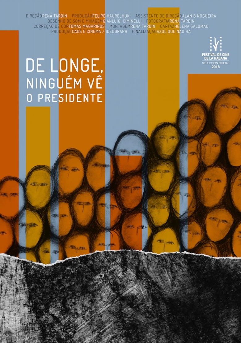 From afar, no one sees the president poster background