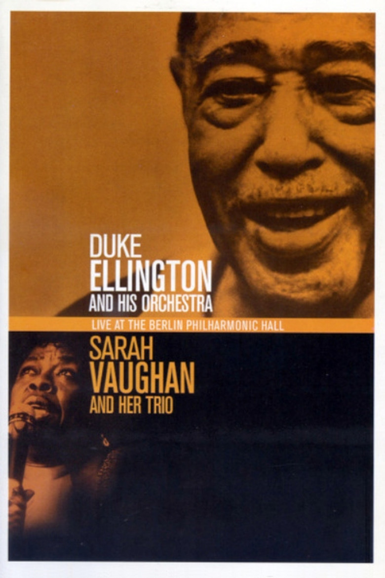 Duke Ellington & Sarah Vaughan  Live At The Berlin Philharmonic Hall 1989 poster background