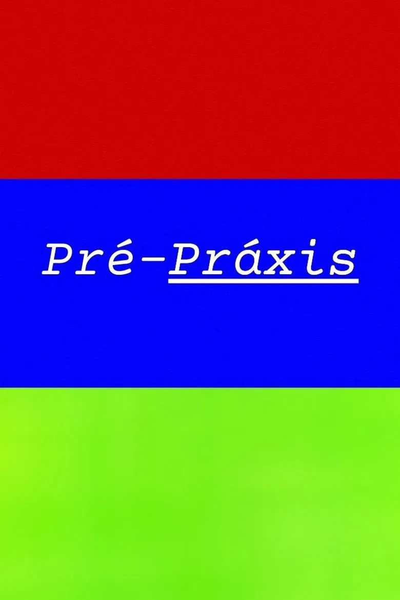 Pré-Práxis poster background
