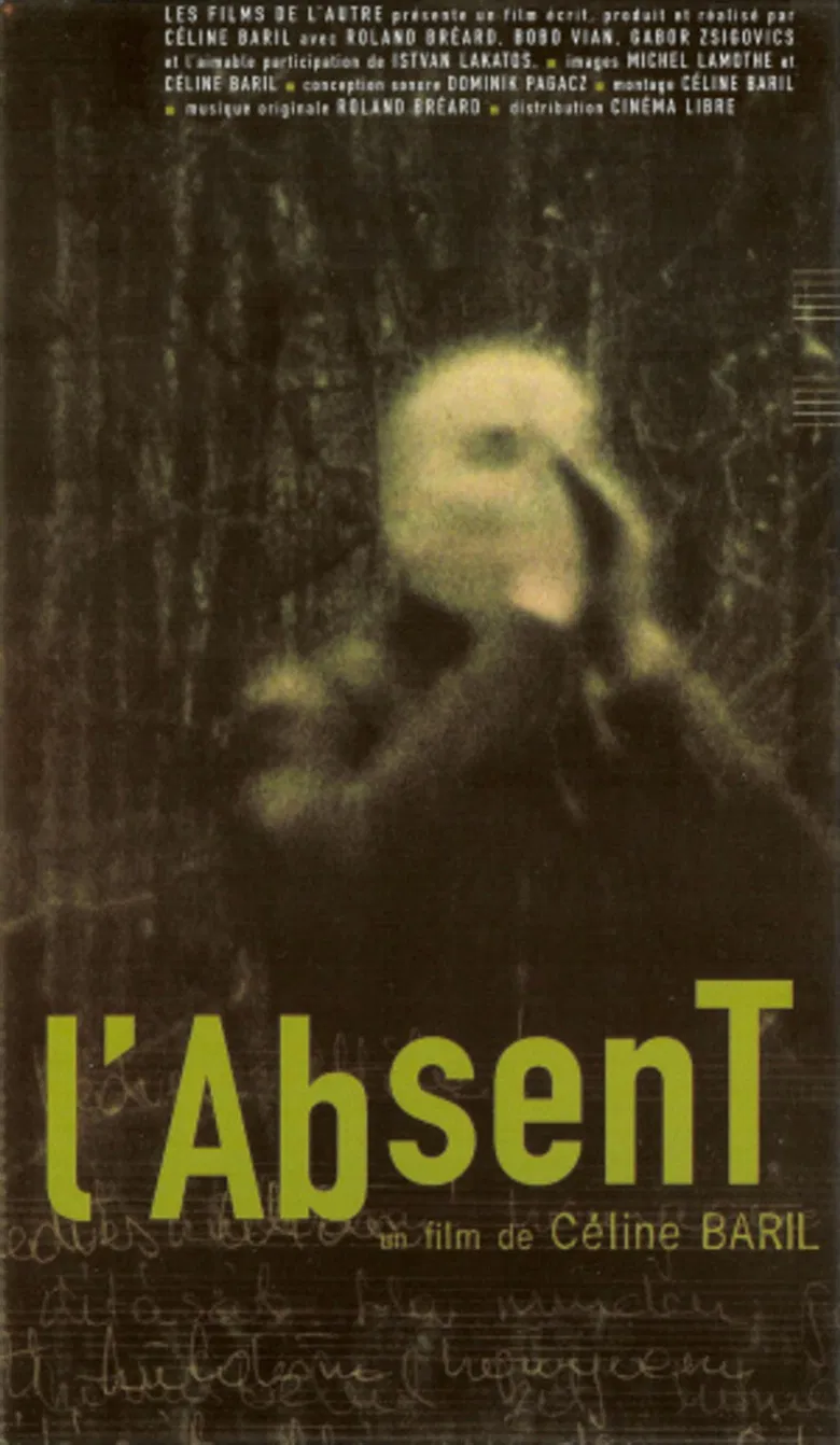 L'absent poster background