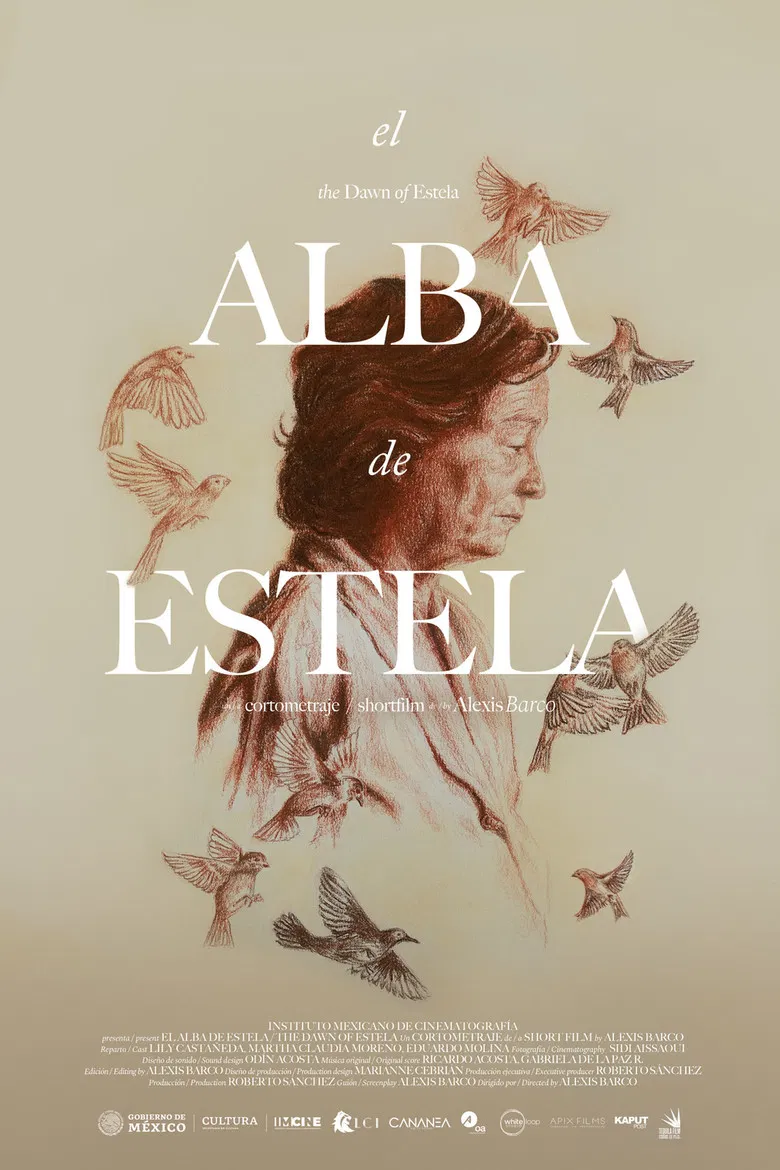 El alba de estela poster background
