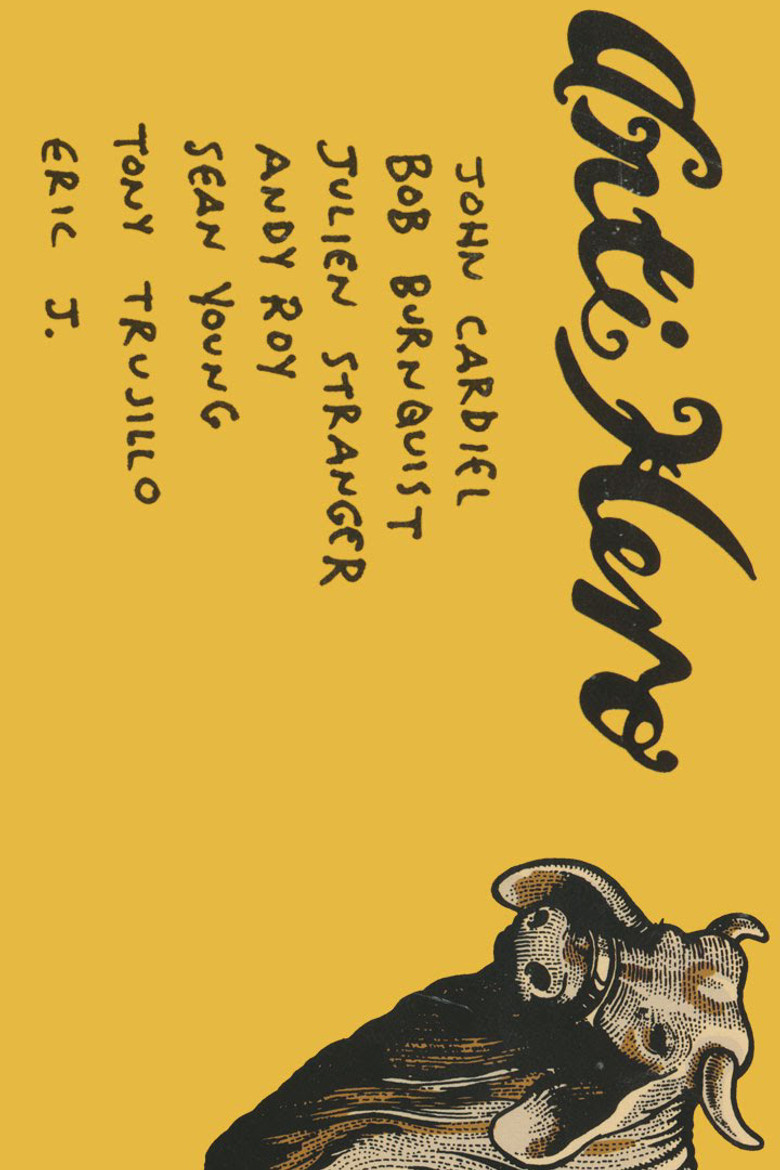 Anti Hero - Cow poster background