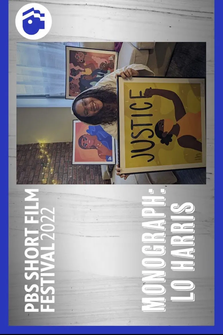 Monograph: Lo Harris poster background