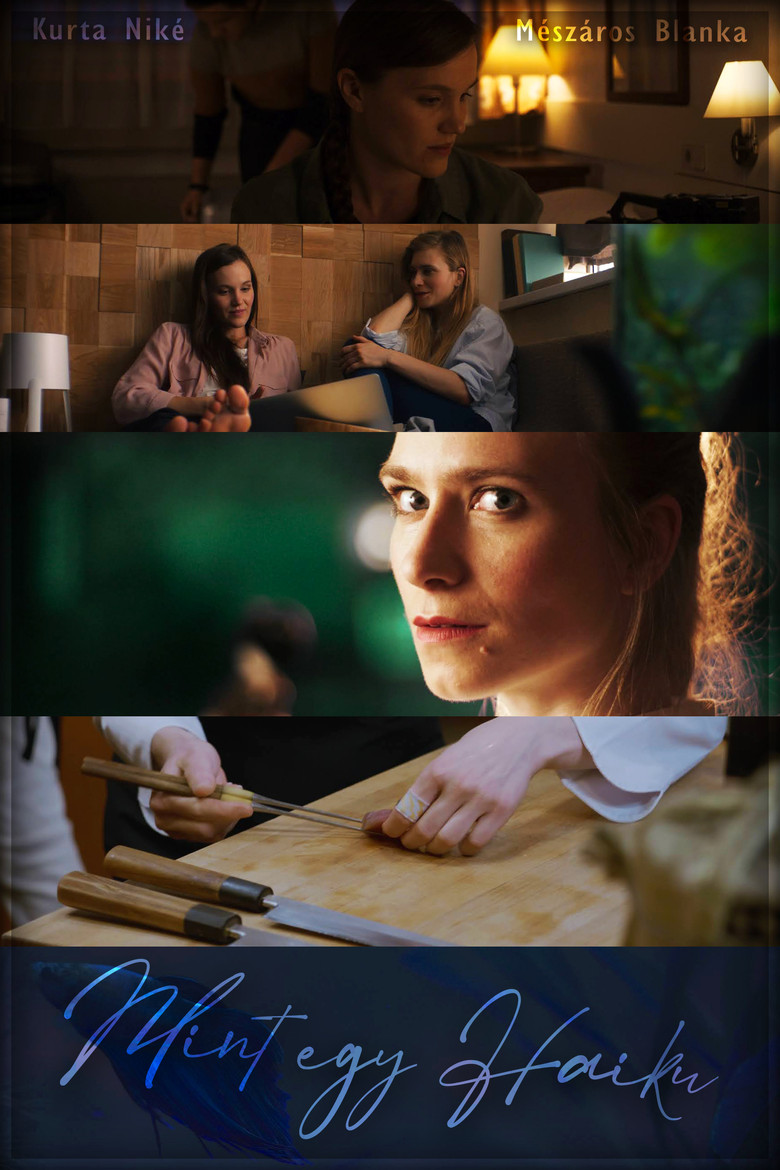 Mint egy haiku poster background