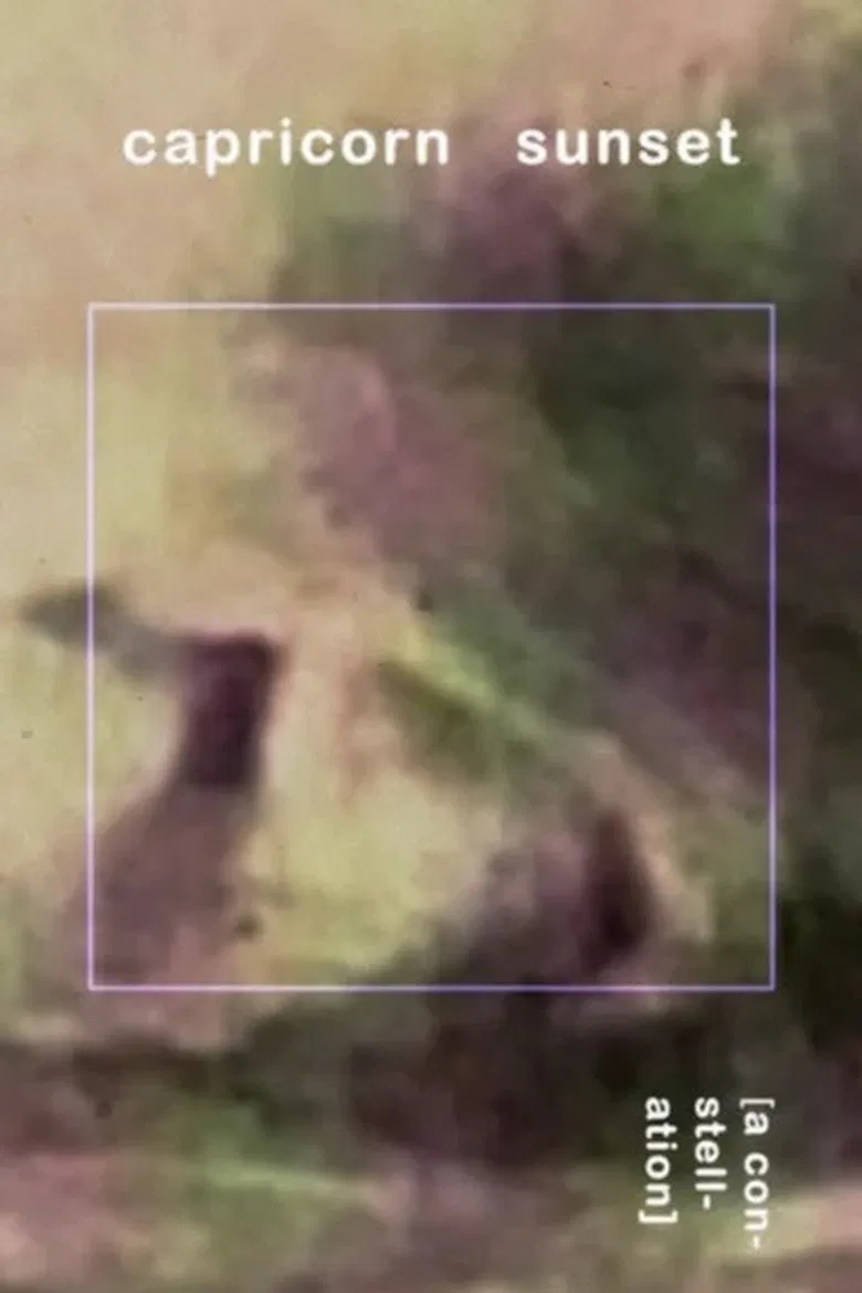 capricorn sunset [a constellation] poster background