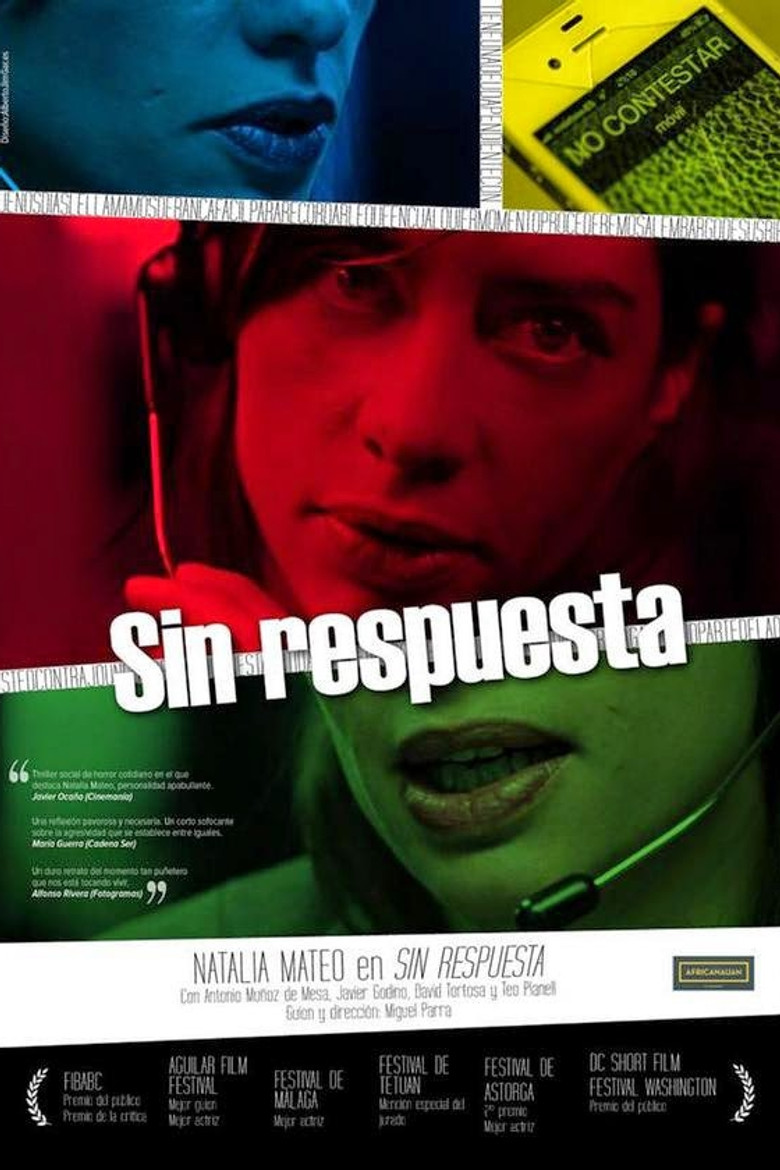 Sin respuesta poster background