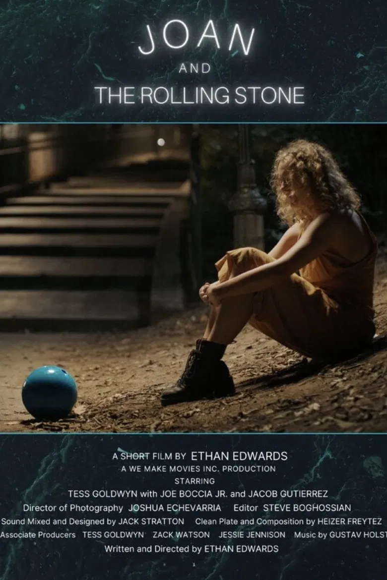 Joan and the Rolling Stone poster background