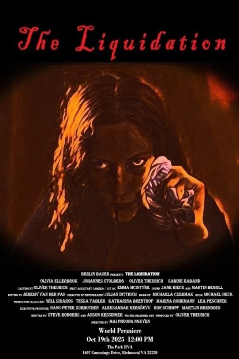 The Liquidation poster background