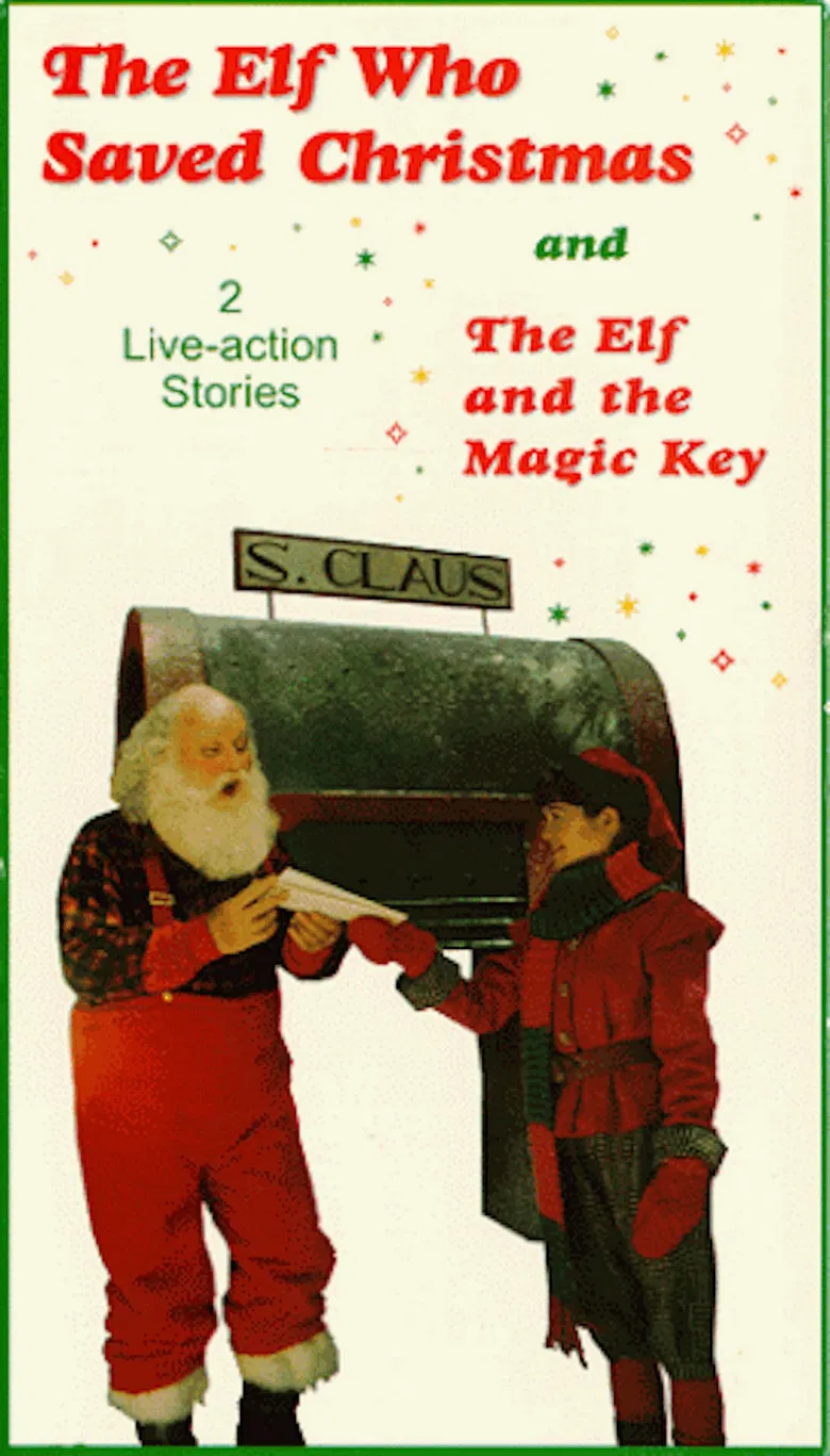 The Elf Who Saved Christmas poster background