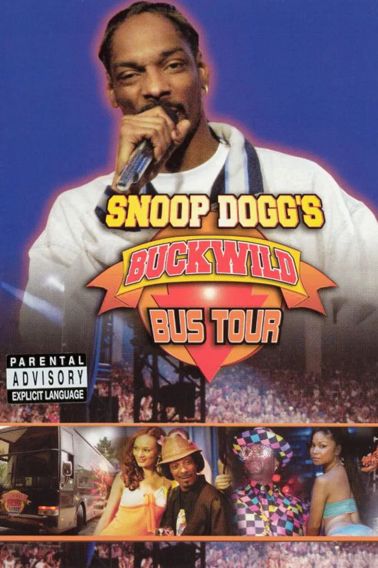 Snoop Dogg's Buckwild Bus Tour poster background