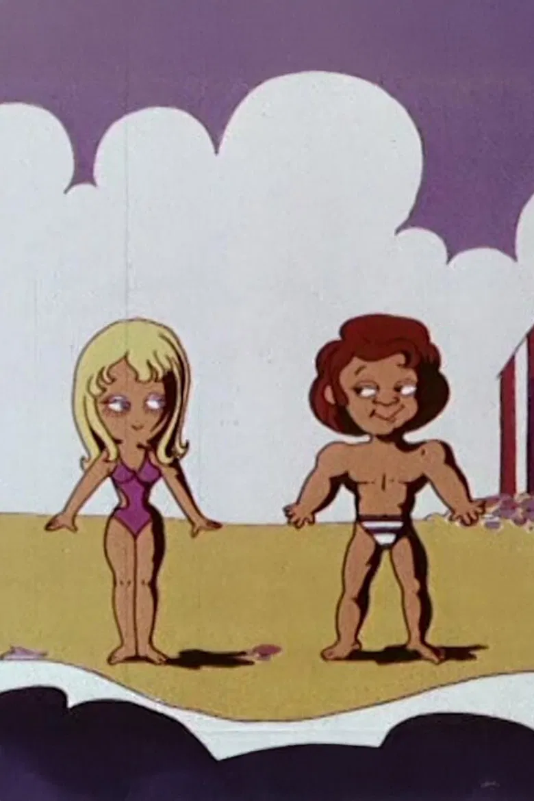 Teenagers Learn To Swim poster background