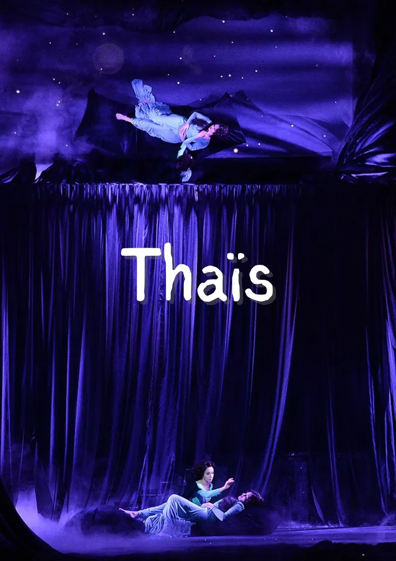 Massenet's Thaïs poster background