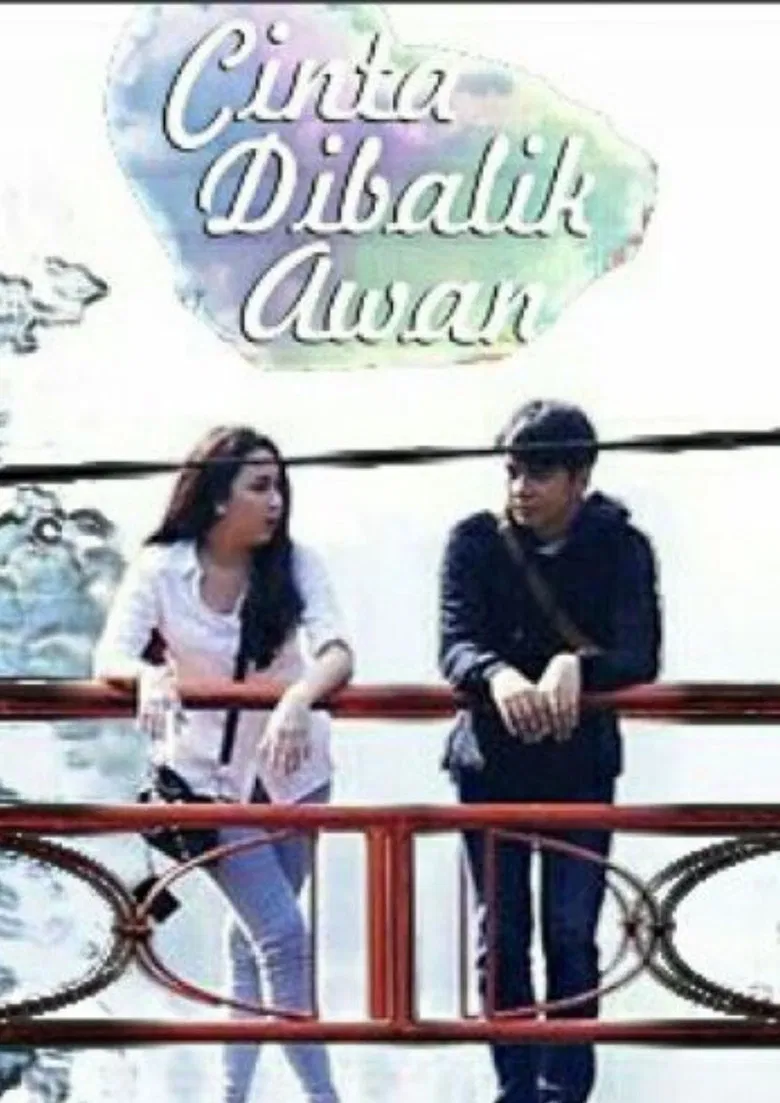 Cinta di Balik Awan poster background
