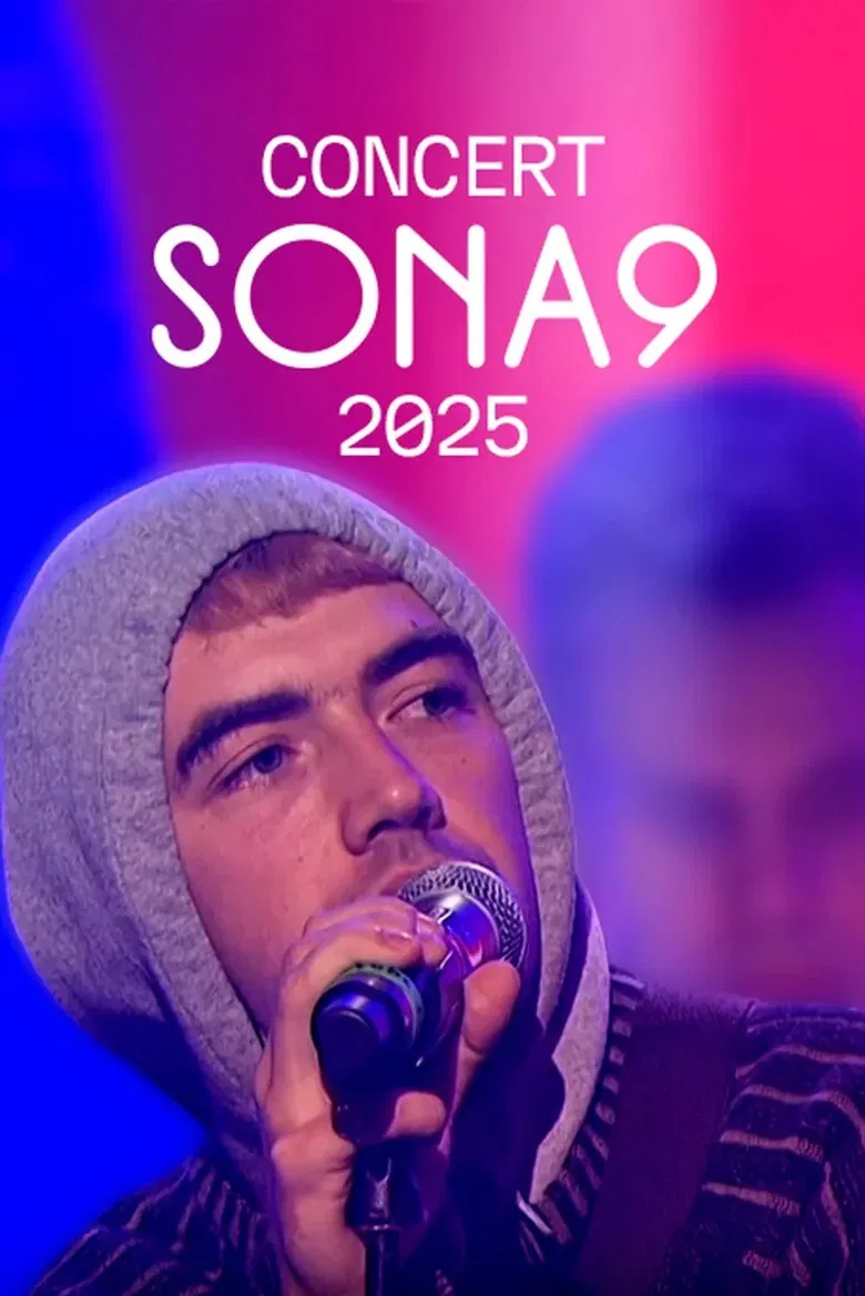 Sona 9, 25 anys. El concert poster background