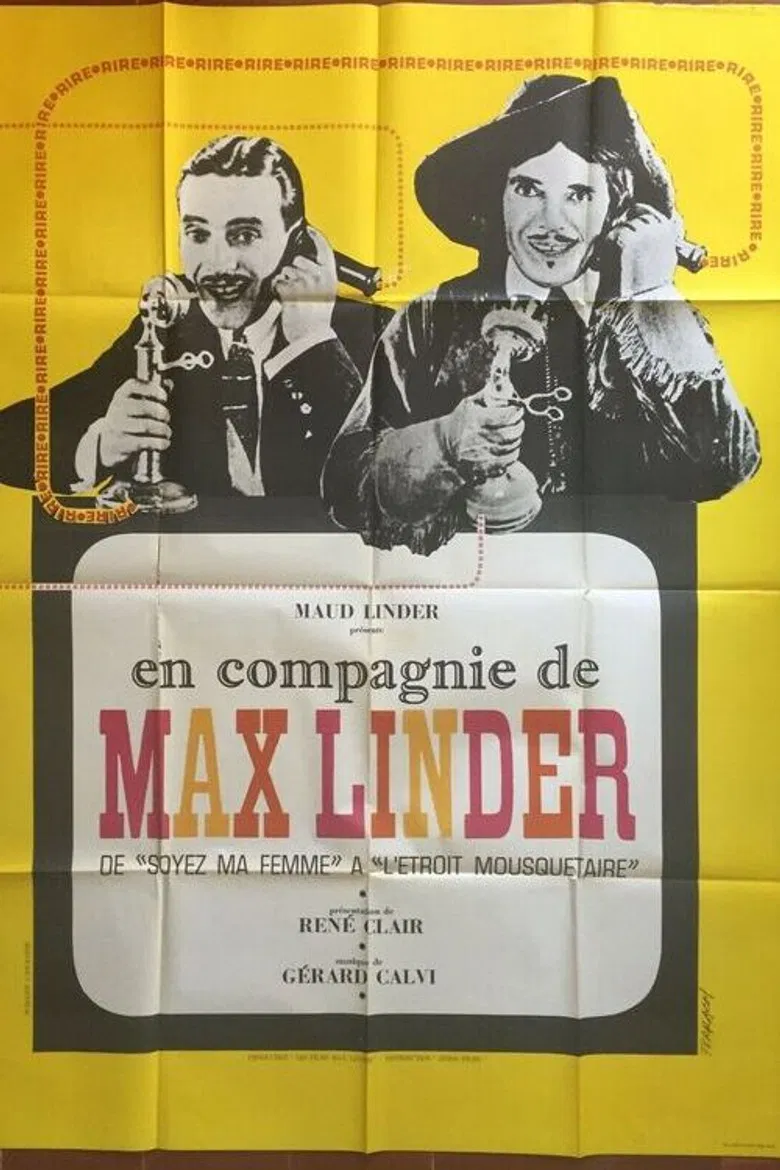 Laugh with Max Linder poster background