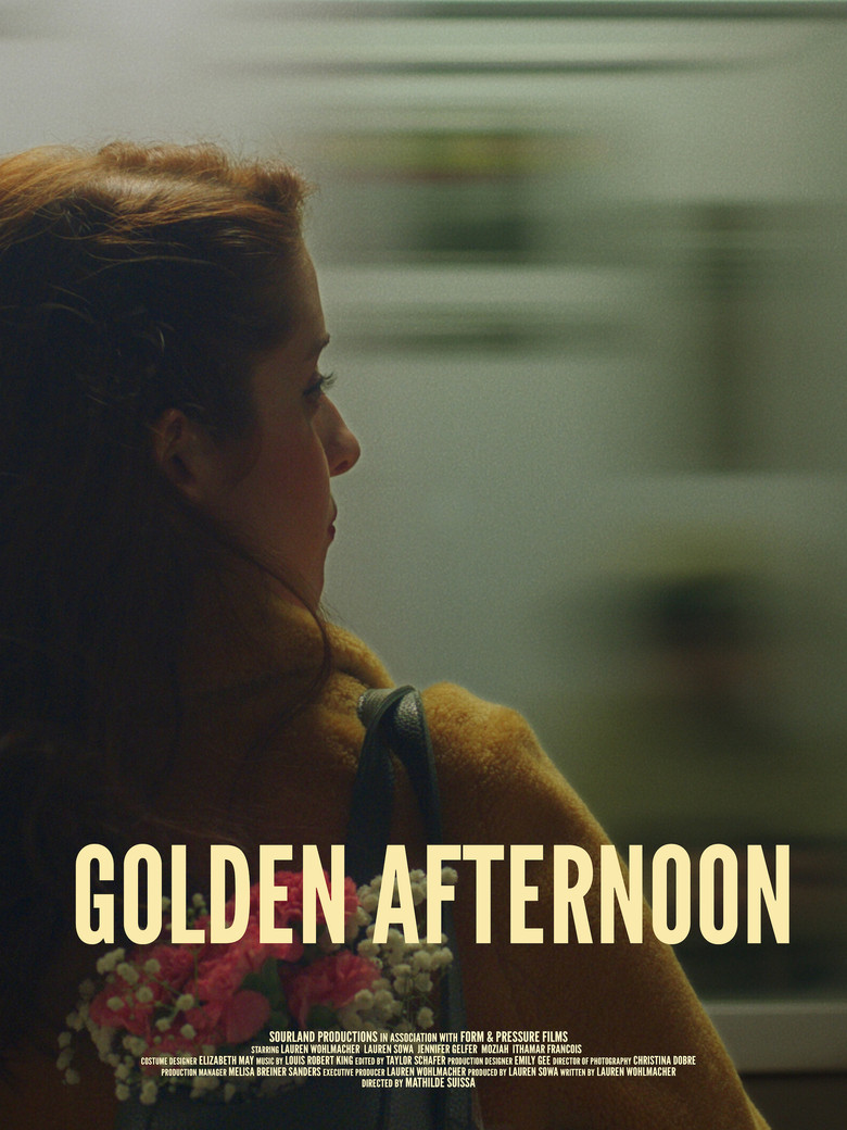 Golden Afternoon poster background