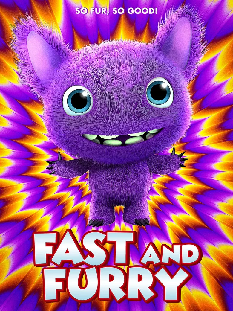 Fast and Furry poster background