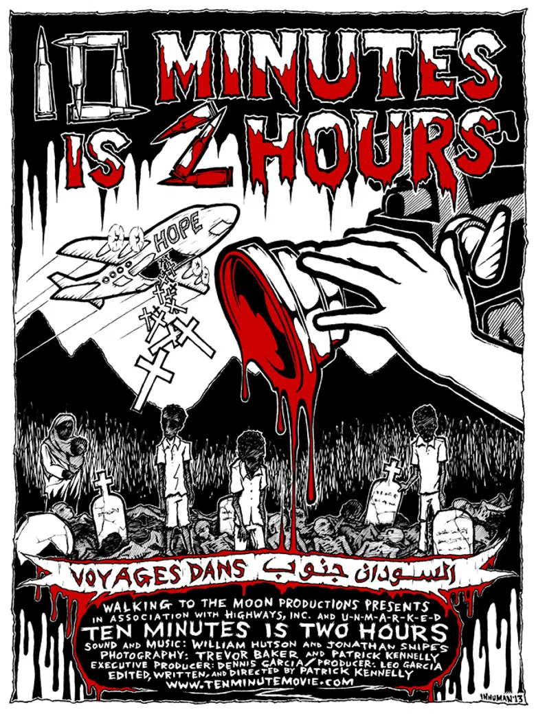 ten minutes is two hours poster background