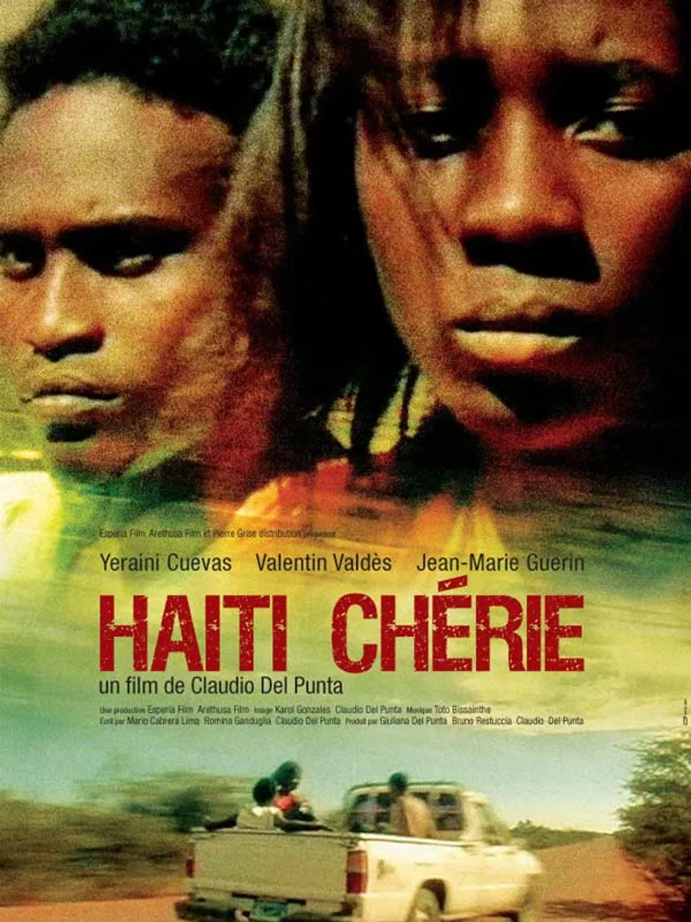Haïti chérie poster background