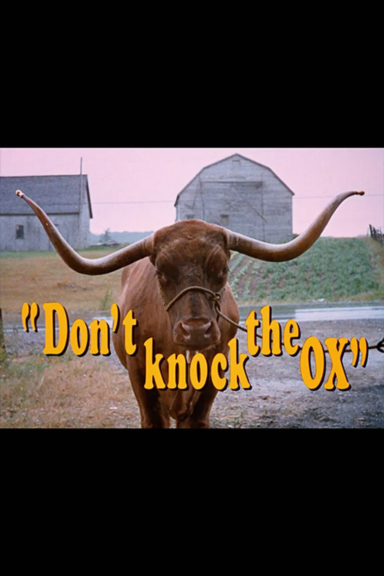 Don't Knock the Ox poster background