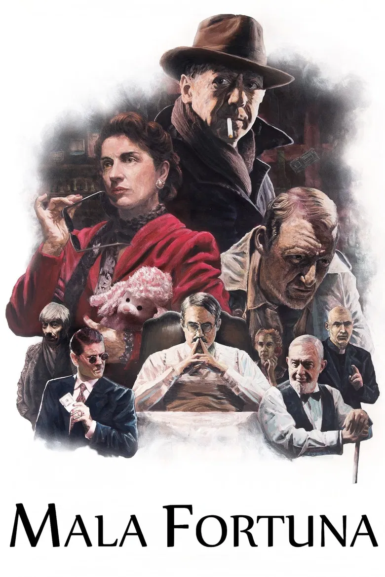 Misfortune poster background