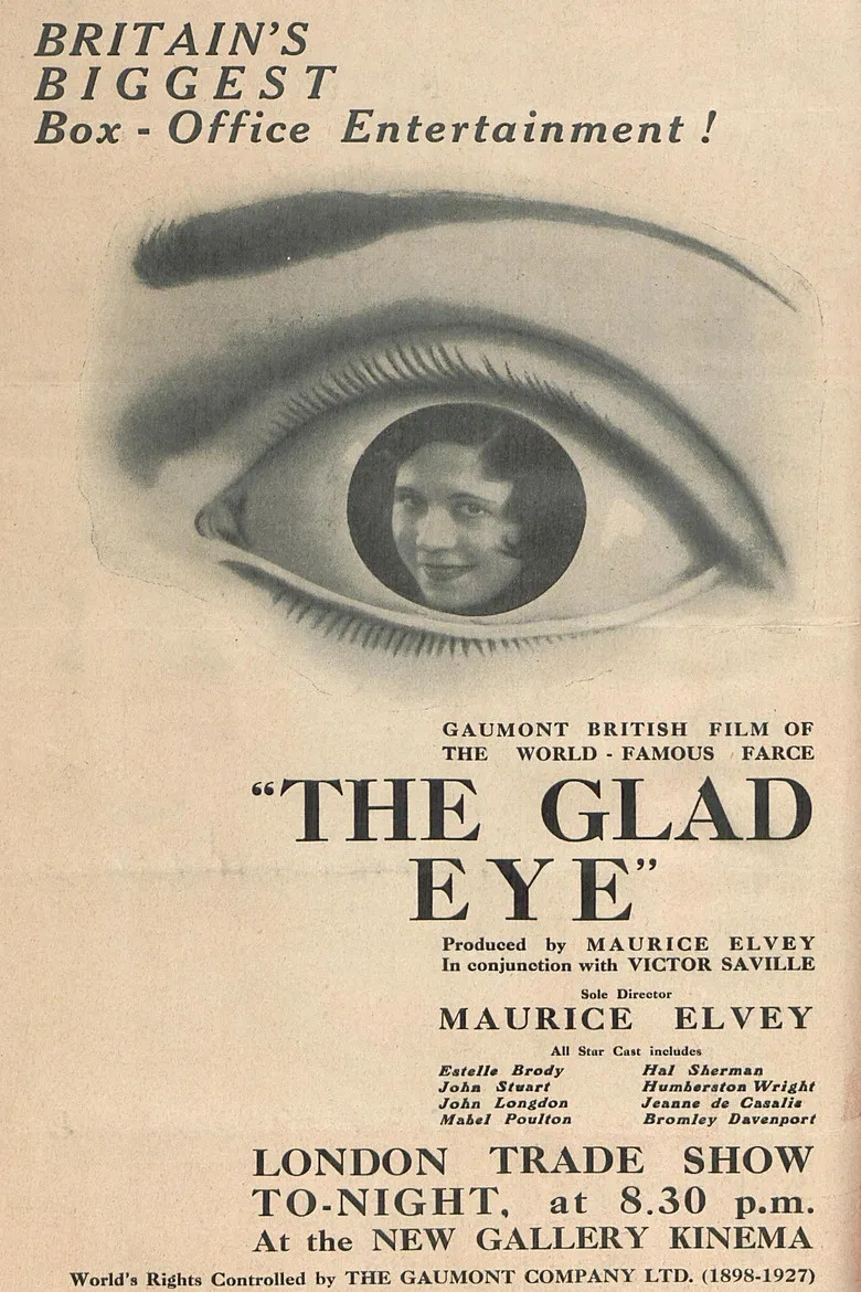 The Glad Eye poster background