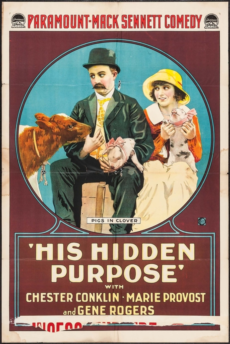 His Hidden Purpose poster background