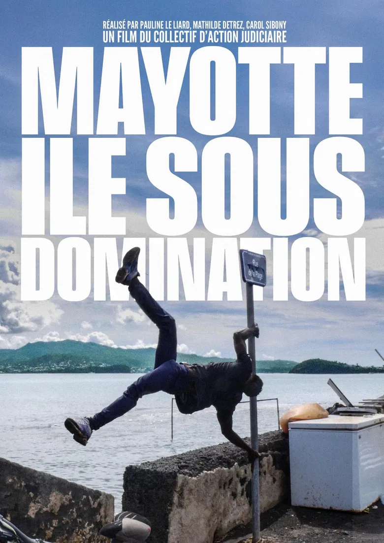 Mayotte, île sous domination poster background