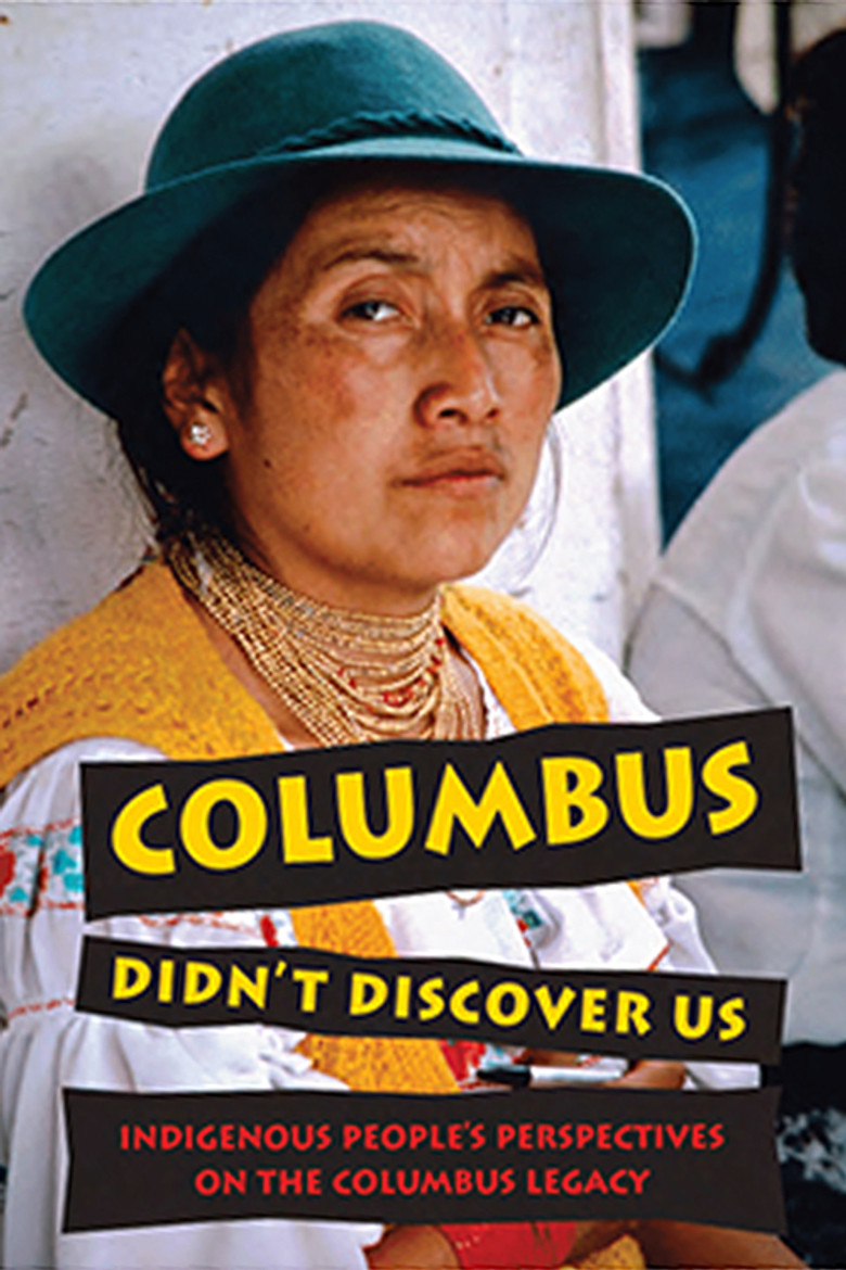 Columbus Didn't Discover Us poster background