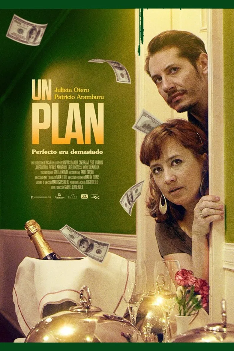 Un plan poster background