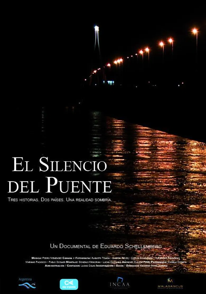 El silencio del puente poster background