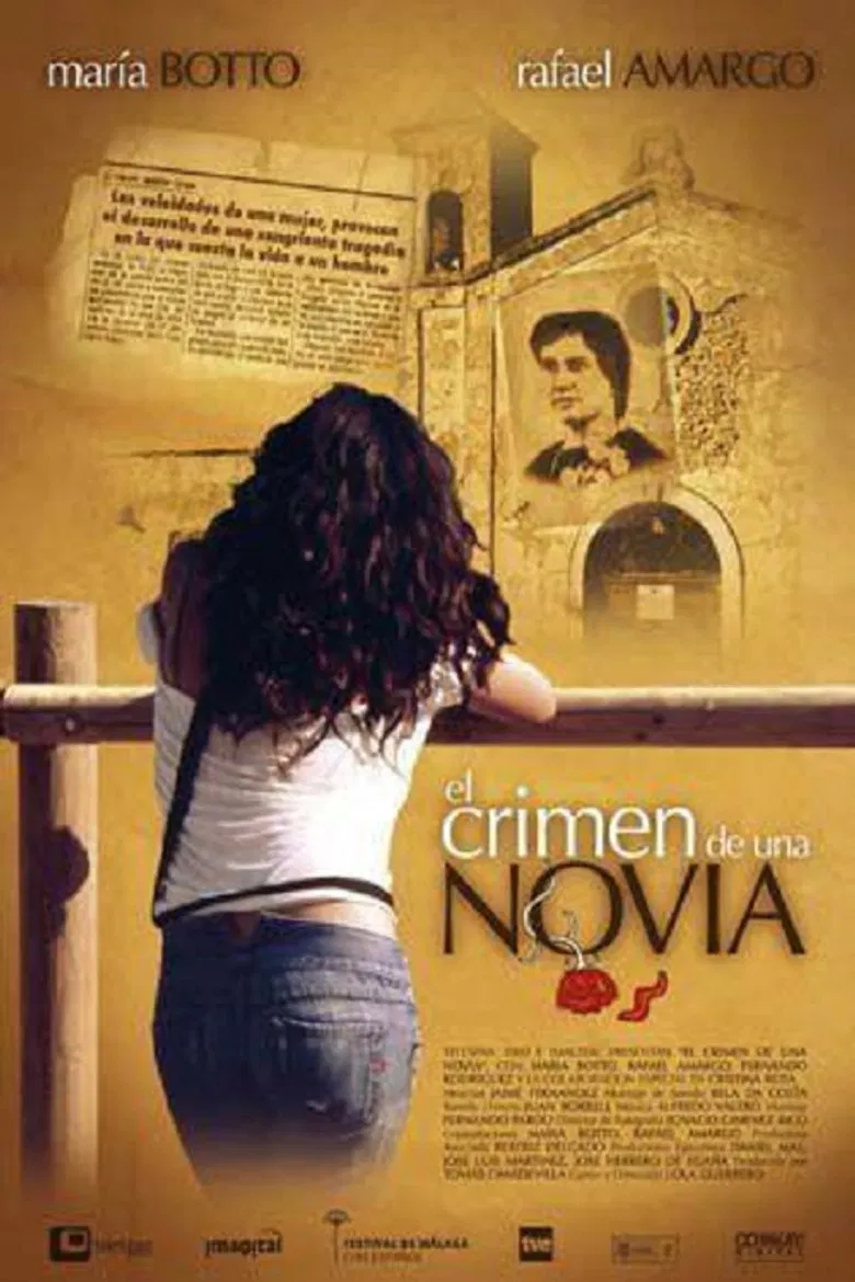 El crimen de una novia poster background