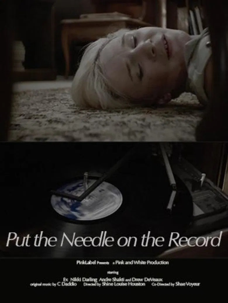 Put the Needle on the Record poster background