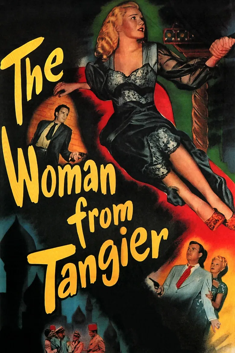 The Woman from Tangier poster background
