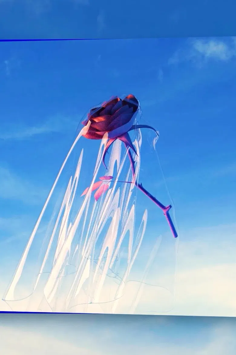 Contours poster background