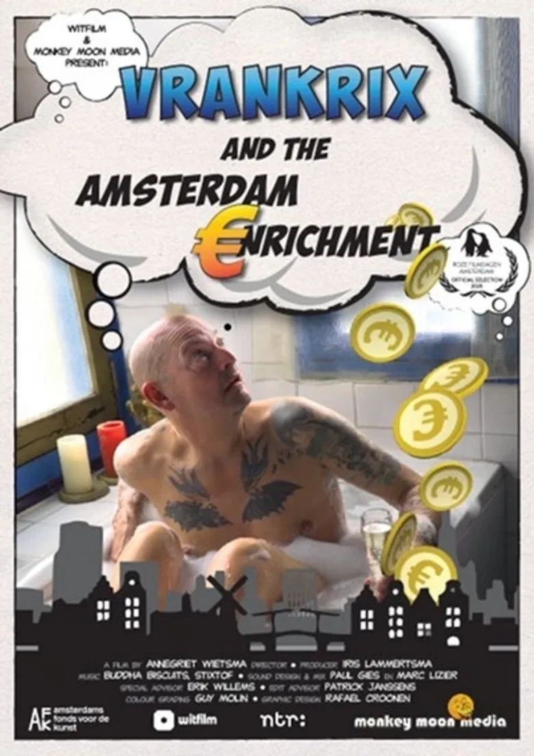 Vrankrix and the Amsterdam EURnrichment poster background