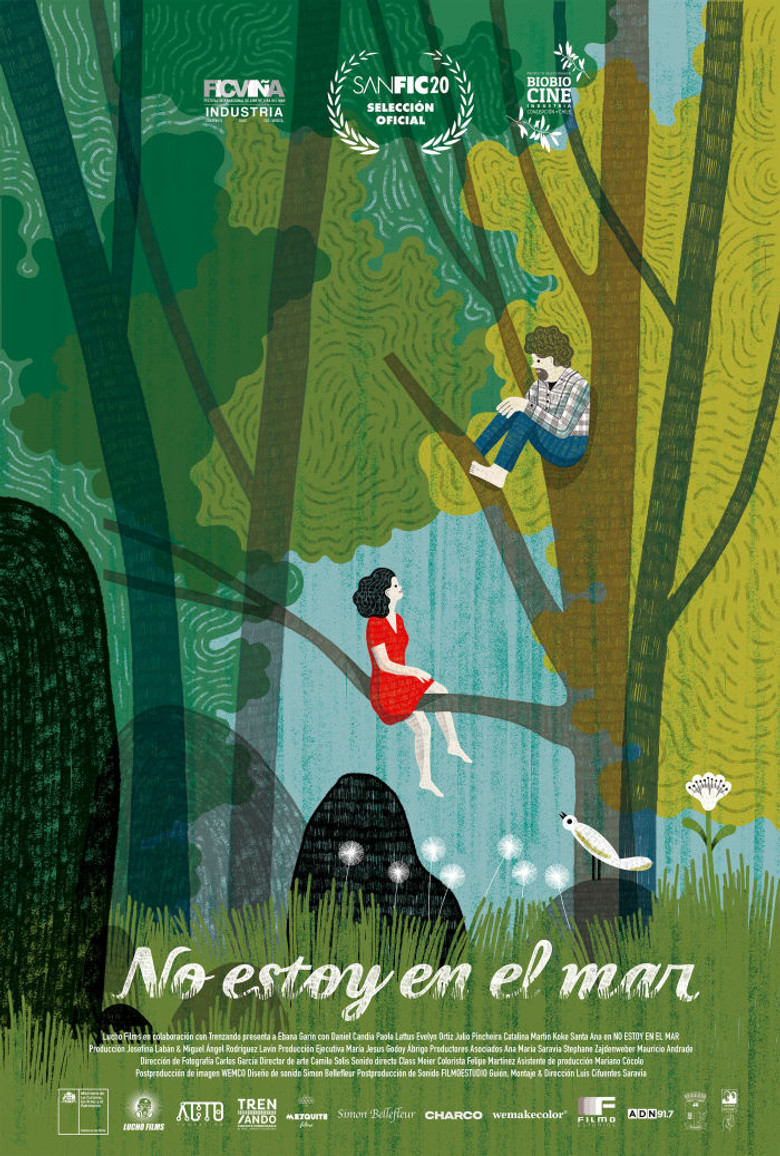 No Estoy en el Mar poster background