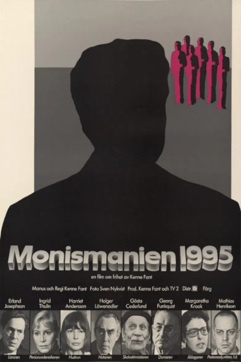 Monismanien 1995 poster background