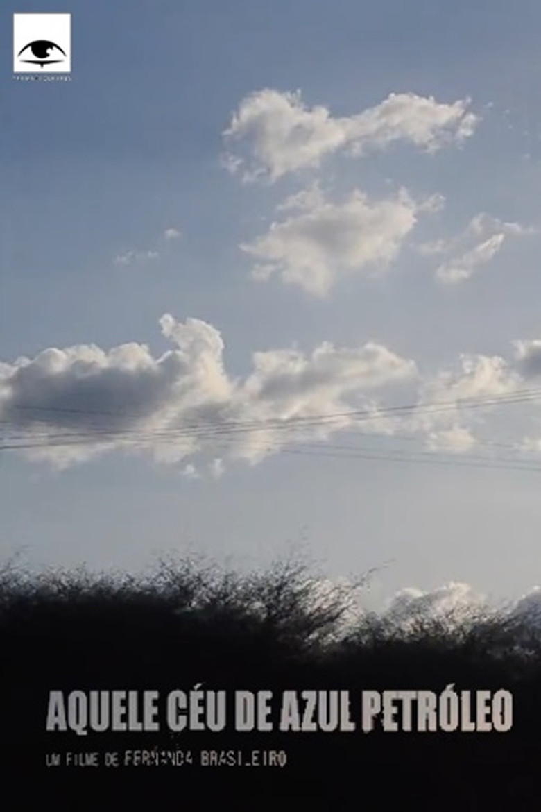Aquele céu de azul petróleo poster background