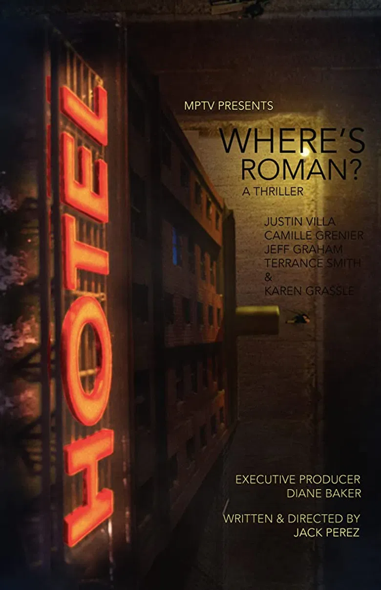 Where's Roman? poster background